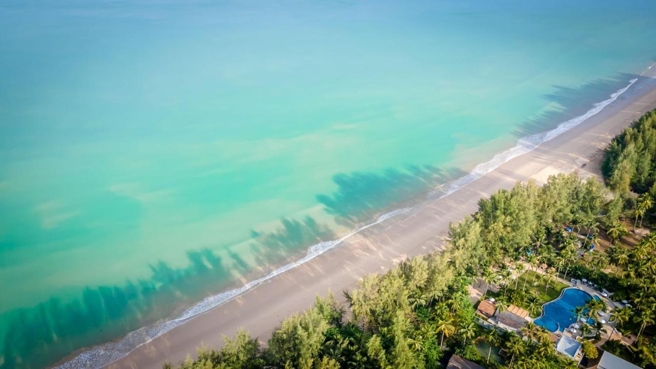 Outrigger Khao Lak Beach Resort - Sha Extra Plus Экстерьер фото Aerial view of the beach