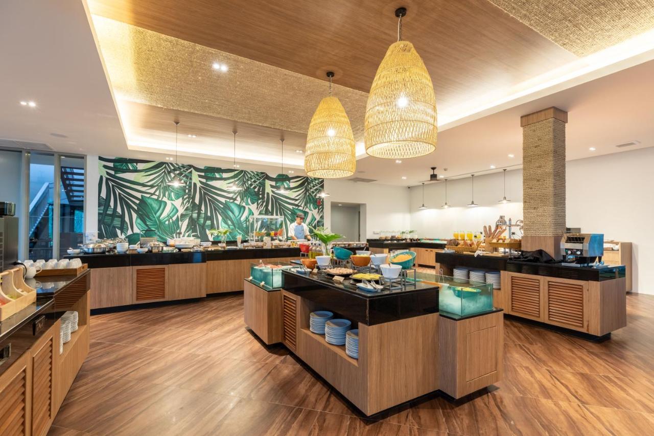 Outrigger Khao Lak Beach Resort - Sha Extra Plus Экстерьер фото The buffet at the hotel